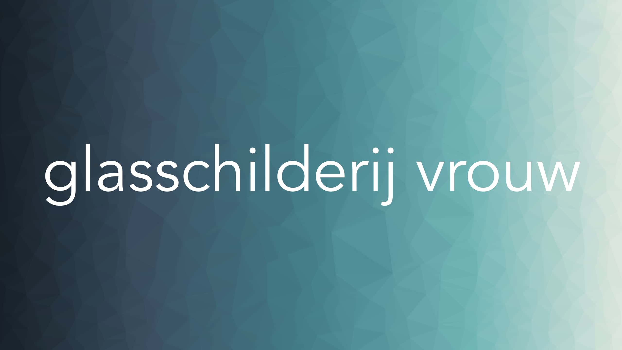 schilderijen op glas